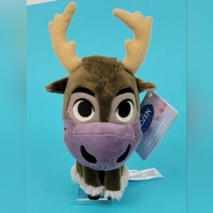 Disney Sven Plush - Brown Body with Purple Snout Reindeer